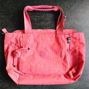 Kipling Shoulder / Hand Bag (Hot Pink)
